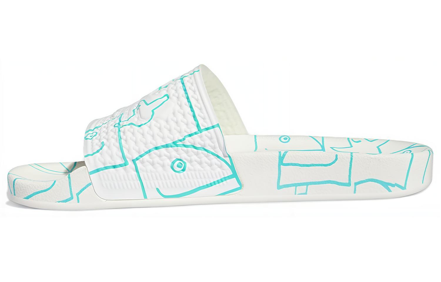 Shmoofoil Slide Марк Гонзалес x Shmoofoil Slide Adidas Originals  Allover Print  GW3161 38