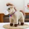 Creative Stuffed Animal Doll Mascot Dolls Zodiac Pony Figurine Horse Plush Doll  Home Decoration