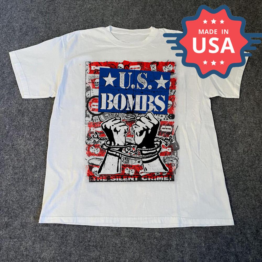 U.S. Bombs Band The Silent Crime Shirt Unisex S-5XL AR442 Unisex T-Shirt L