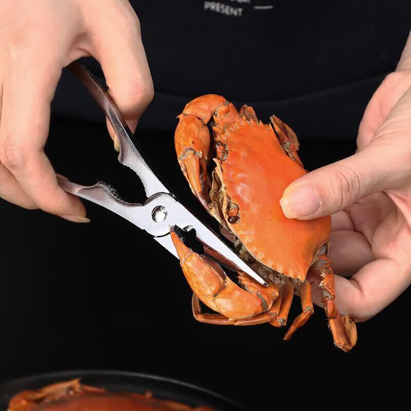 maxcook 3-Piece Portable Crab Tool Set