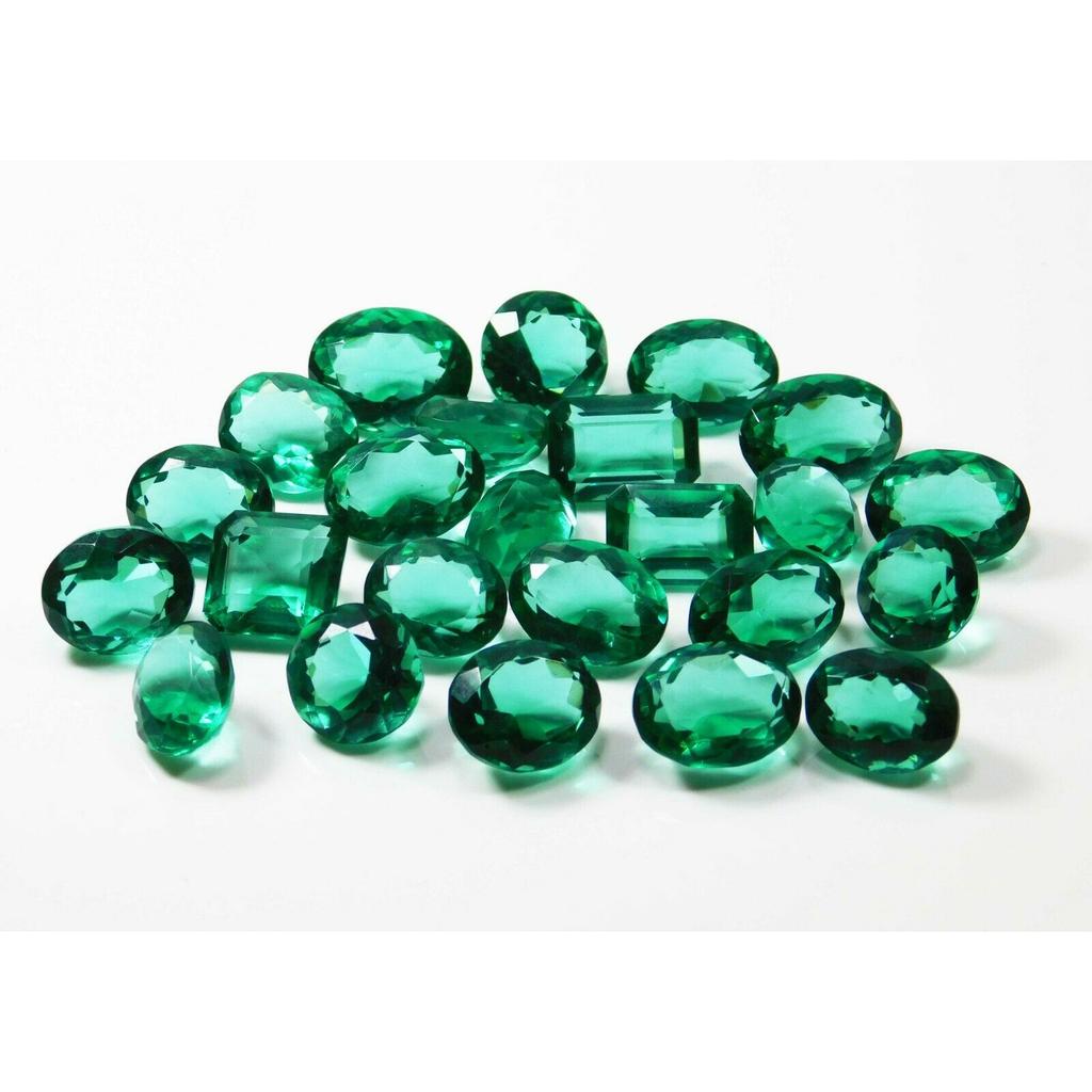100 Ct CERTIFIED Green Muzo Emerald Loose Gemstone AA++  Lot baq21 005
