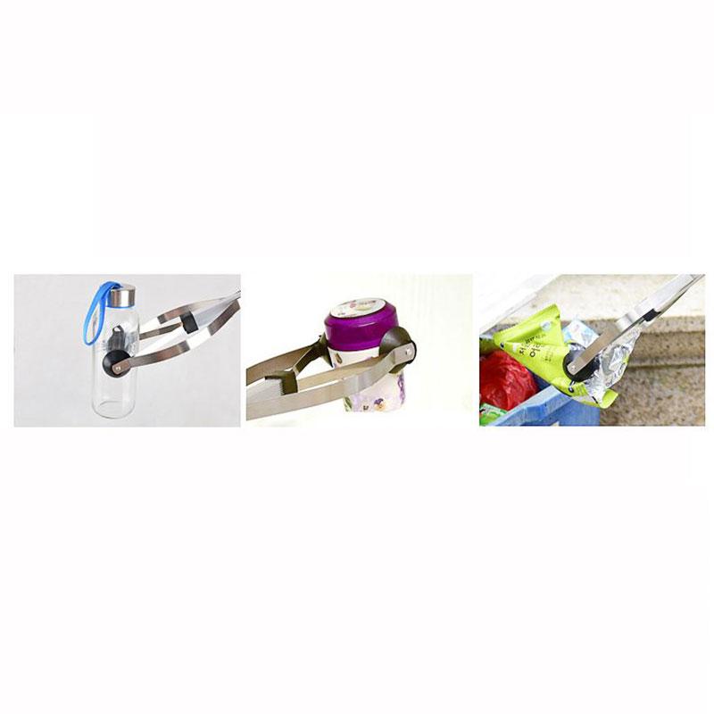 1Pcs Folding Household Garbage Picker Trash Grabber Waste Leaves Pick Up Clip
