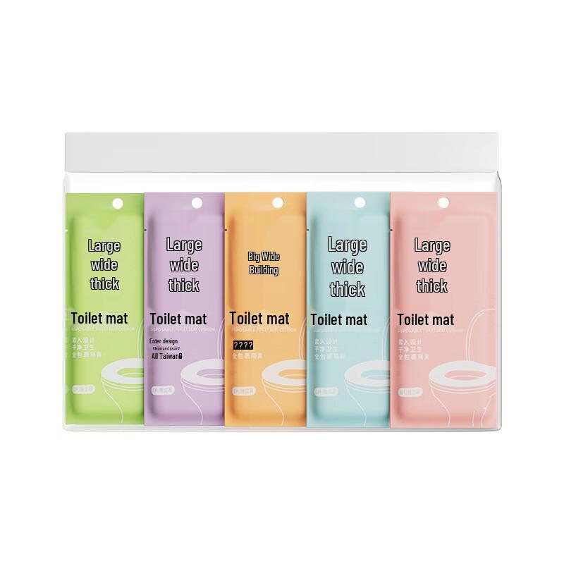 

Одноразовые накладки на сиденье унитаза (надеваются сверху)