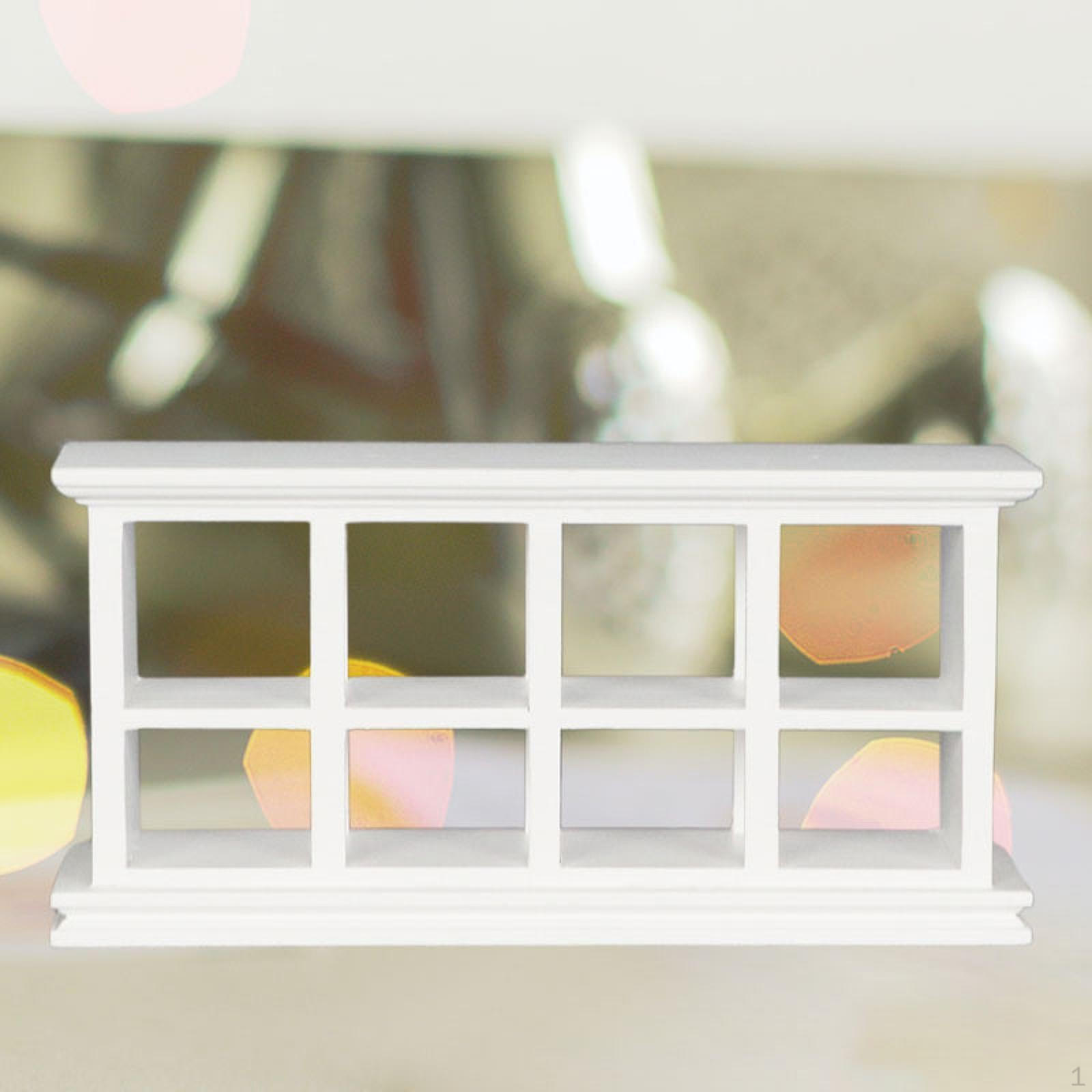 

1/12 Миниатюрный шкафчик Искусственная модель Микропейзаж Пекарня Торт белый