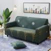 Solid Color Elastic Sofa Cover All-inclusive Old-fashioned Armrest Sofa Cover Fabric Dust Cover Light Luxury