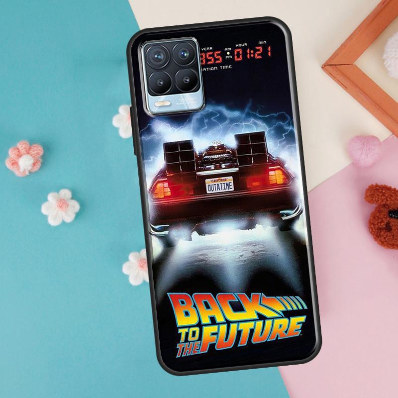 

Back To The Future Time Machine For OnePlus 11 10 Pro 10T Nord CE 2 Lite Realme C55 C35 C33 C31 C30 C21Y GT Neo 5 3 2T Case OnePlus Nord 2