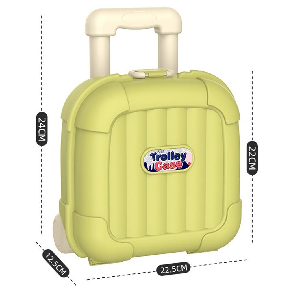 Extendable Handle Trolley Case Multicolor Travel Luggage Organizer Home Organization