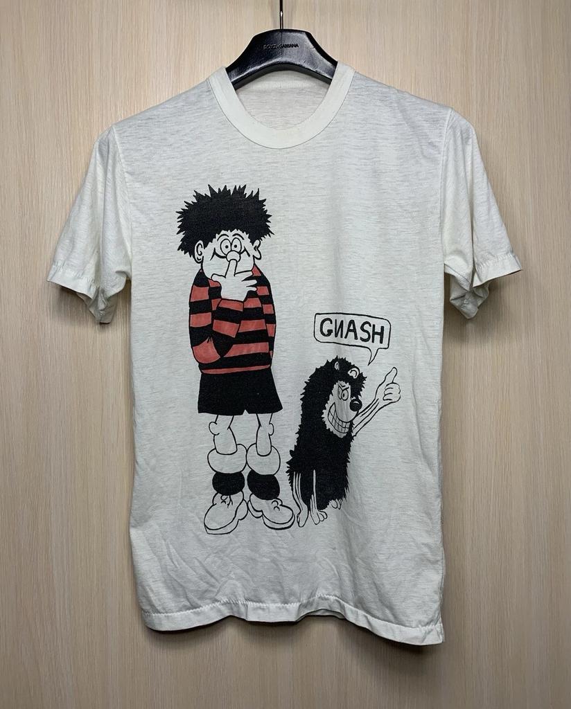 Vintage Dennis The Menace And Gnasher Super T-Shirt NP023 FREE SHIPPING