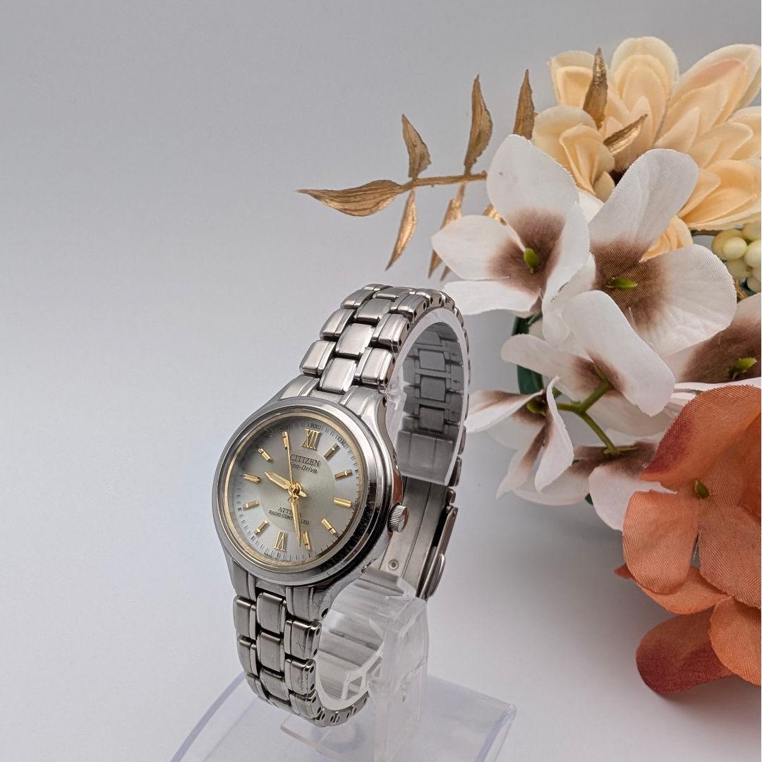[Good Condition] CITIZEN Citizen Eco Drive Atessa Radio Solar