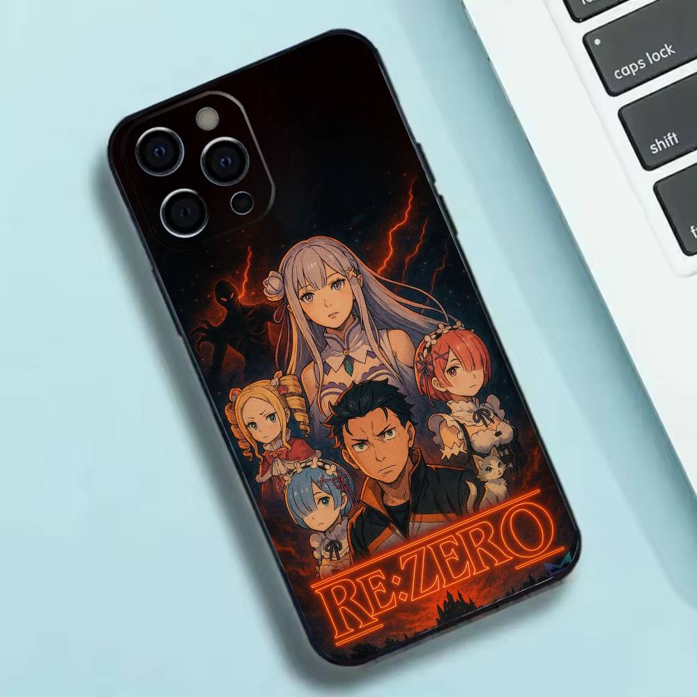 R-Re ZERO Starting Life in Another World Phone Case Silicone Soft For IPhone 17 16 15 14 13 12 11 X XR Plus Pro Max Plus