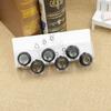 LED-Illumination Double Eyes Jewelry Magnifying Loupe Eyeglass Repair Tools