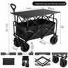 Electric Outdoor Camping Cart with Tank Wheels