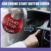 Engine Start Stop Button Cover Ignition Starter Sticker Single  for Nissan