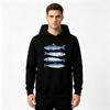 Men's Retro 4 Sardine Fish Graphic Print Hoodie Casual Long Sleeve Loose Hooded Sweatshirt Daily Streetwear Pullover Top