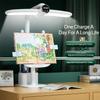 LED Table Lamp Eyes Protection Touch Dimmable Led Table Lamp Dormitory for Home Room Bedroom Reading USB Rechargable Desk Lamp