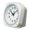 Seiko Clock Alarm Clock Table Clock Automatic Lighting Analog Visible At Night White Pearl 115 X 115 X 79mm KR519W