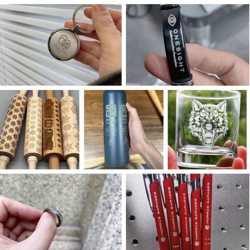 DAJA Portable Fiber Laser Engraving Machine for Metal and Stainless Steel Nameplates