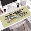 Custom Name Cute cars Theme Mouse Pad, Non Slip Rubber Base, Multifunctional Office & Home Decor, Perfect for Workspace Personalization.