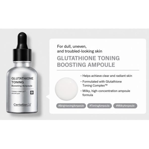 CENTELLIAN24 Glutathione Toning Boosting Ampoule 30ml