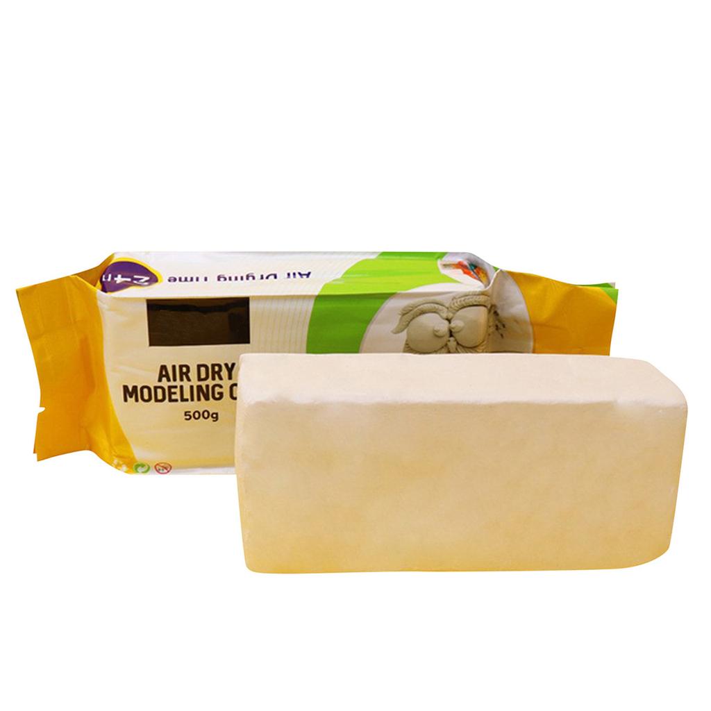 Cold Porcelain Sculpt Air Dry Clay Soft Paper Clay Plaster Modeling Stone Powder Clay Air Dry Hardening DIY Sculpture Statue