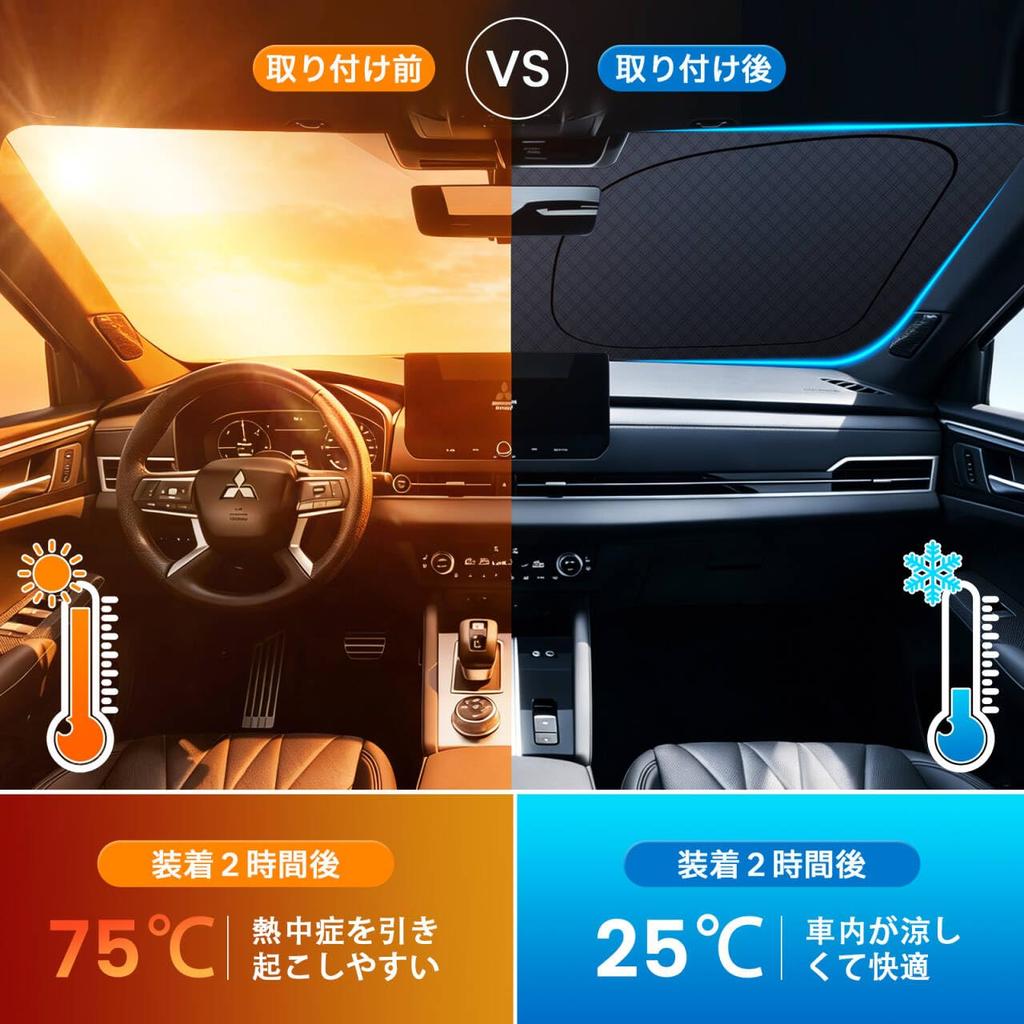 Latest BLUESEATEC Toyota Land Cruiser Prado 150 Series Late Model Windshield Sunshade Model Car Sunshade Design Light Blocking Heat Insulation UV Cut