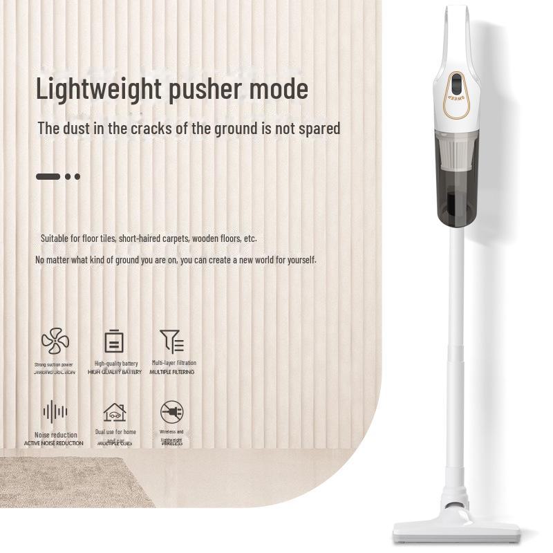 Wireless Portable Handheld Vacuum Cleaner for Home and Car - High Power, Detachable, Compact Cleaning Machine