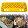 Plastic Beekeeping Hive Scraper Tool Honey Bucket Scraper Honey Harvesting Equipment Honey Shelf Hive Cleaning Tool 1pc