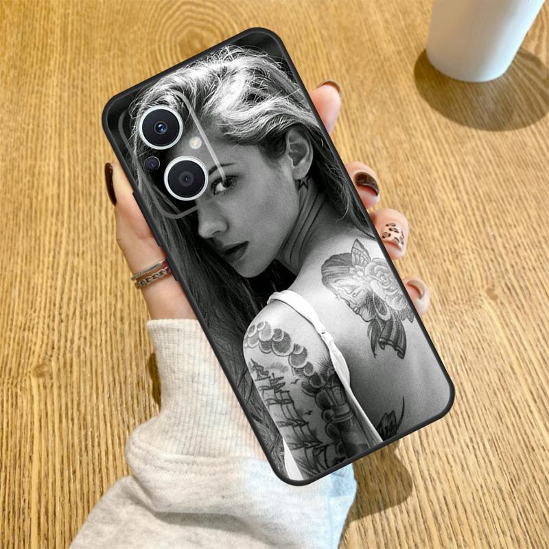 Sexy Ärmeltattoo Mädchen Hülle Für OPPO Reno 14 F 10 11 12 13 Pro 13F 12F 11F 7 8 Lite OPPO Find X6 X5 X8 X9 Pro Hülle