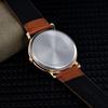 Creative Painting Design Women's Watches Simple Three-pin Leather Strap The Starry Night Ladies Casual Watch Gift For Women Men