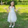 2024 Girls' Summer Dreamy Butterfly Princess Dress
