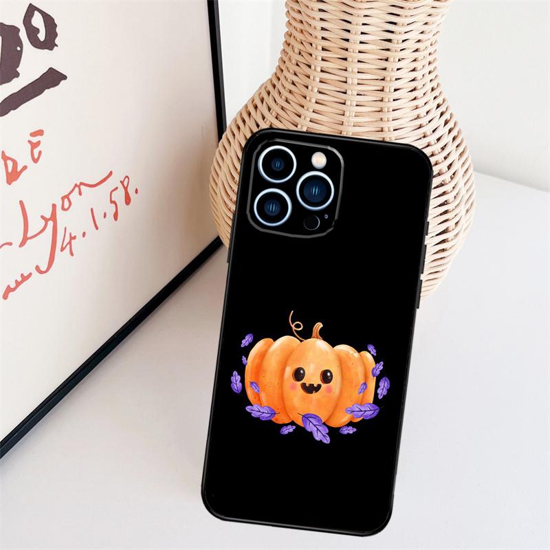 Halloween Pumpkin Ghost Mummy Phone Case For iPhone 17 Pro Max 16 15 11 12 13 14 Pro Max mini 15 16 Plus 16e 17 Air Cover