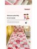 Plush Milk Velvet Mattress Pad - Thick Quilted Cushion for Dorms, Tatami, or Single Beds