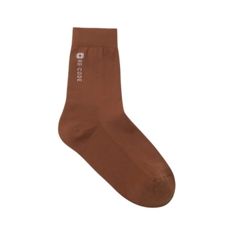 RE;CODE Regular Logo Socks_RYAAM23812BRX