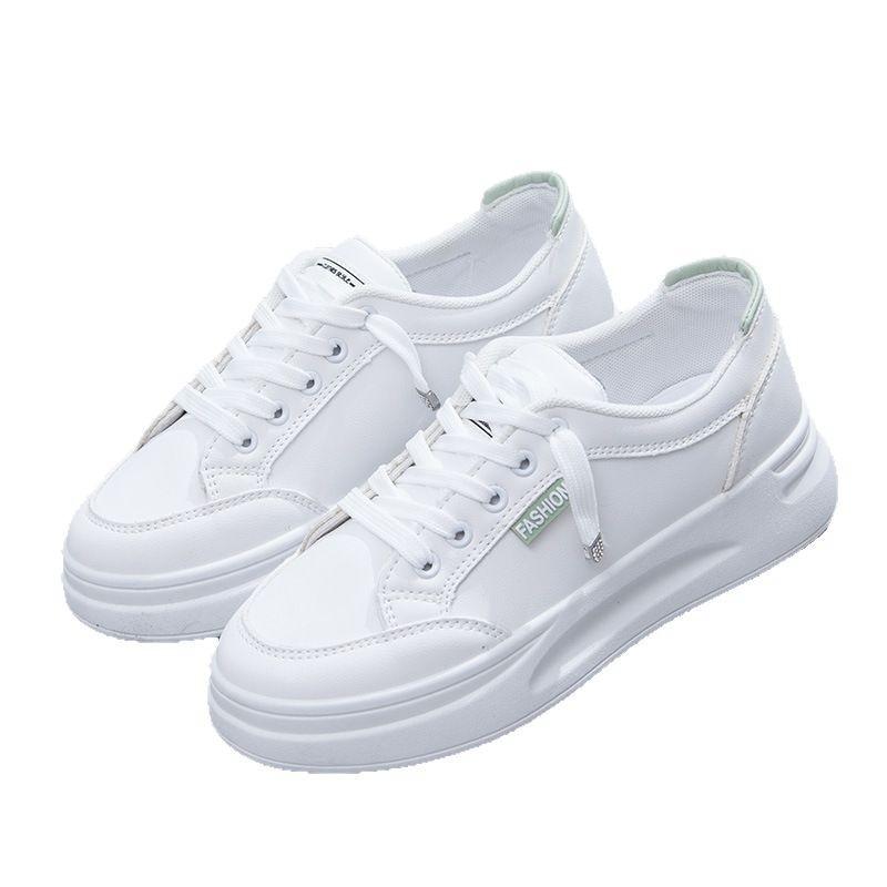 Lightweight and comfortable little white shoes flat-soled student single shoes women's shoes spring new casual sports board shoes
