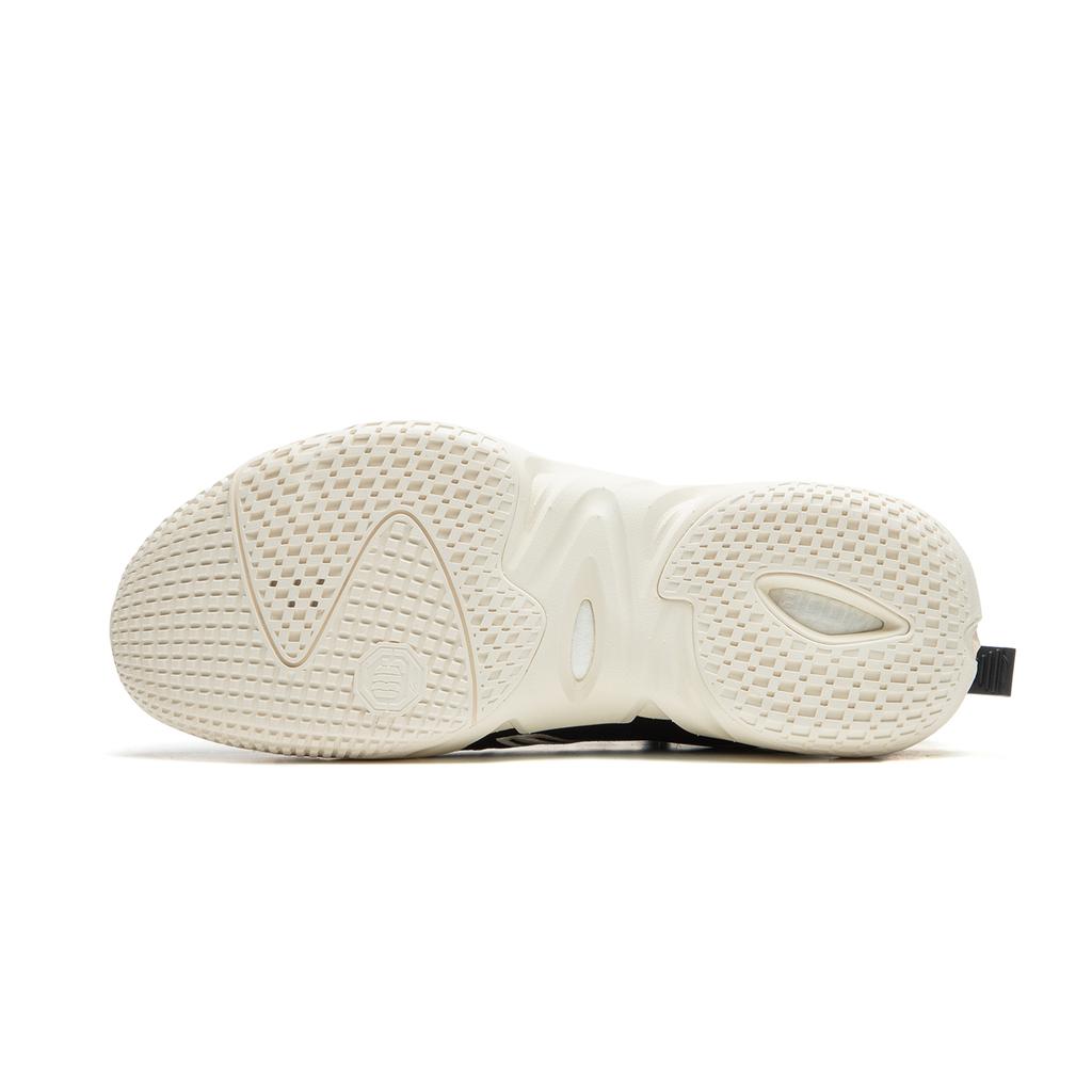 New LiNing Anti-Wool 4.5 Wear-Resistant Low-Top Basketball Shoes Men's Black White ABFU049-2