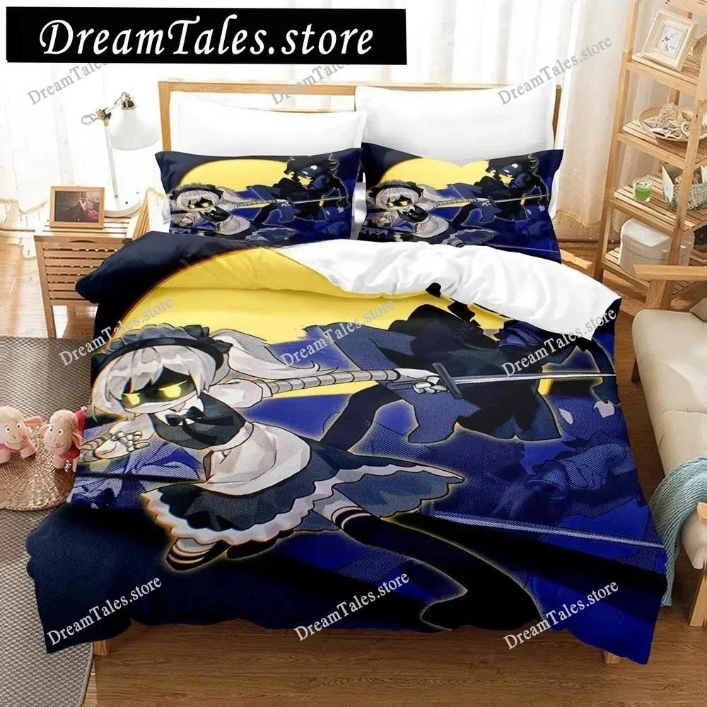 Fashion 3D Printing Anime Murder Drones Bedding Set Cartoon Set Adult Boys Bedroom Duvet Cover Sets Home Textiles Luxury Gift029