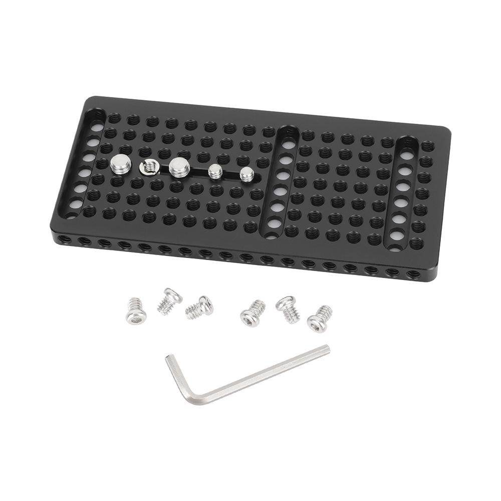 HDRIG Multi-Hole Cheese Plate with 1/4 & 3/8 Camera Mounting Screws - Model 3826 C3826