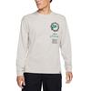 Nike T Shirts Men's Light Bone Crew Neck Moderate Straight Fit DN5141-072