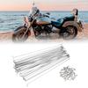 PATIKIL Set 14G Bicycle Spokes Inch Stainless Steel 2mm Mountain Bike Spokes Silver 36-Piece 174mm/6.85