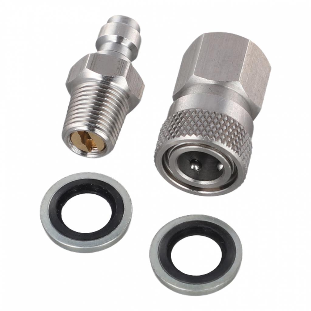 Quick Disconnect Air Connector Set 8mm 1/8 NPT Thread for Easy Maintenance