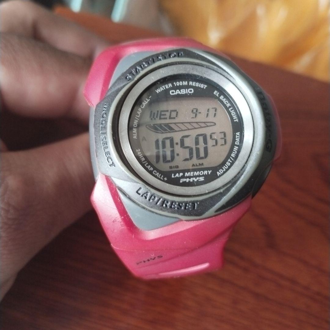 

[Б/У] ЦИФРОВЫЕ ЧАСЫ CASIO, Розовые, Водонепроницаемость 100 м