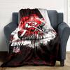 Coperta in Flanella con Stampa Kansas City Chiefs Alta Qualità Calda Confortevole Coperta per Tutte le Stagioni Perfetta per Regali Decorazioni per la Casa