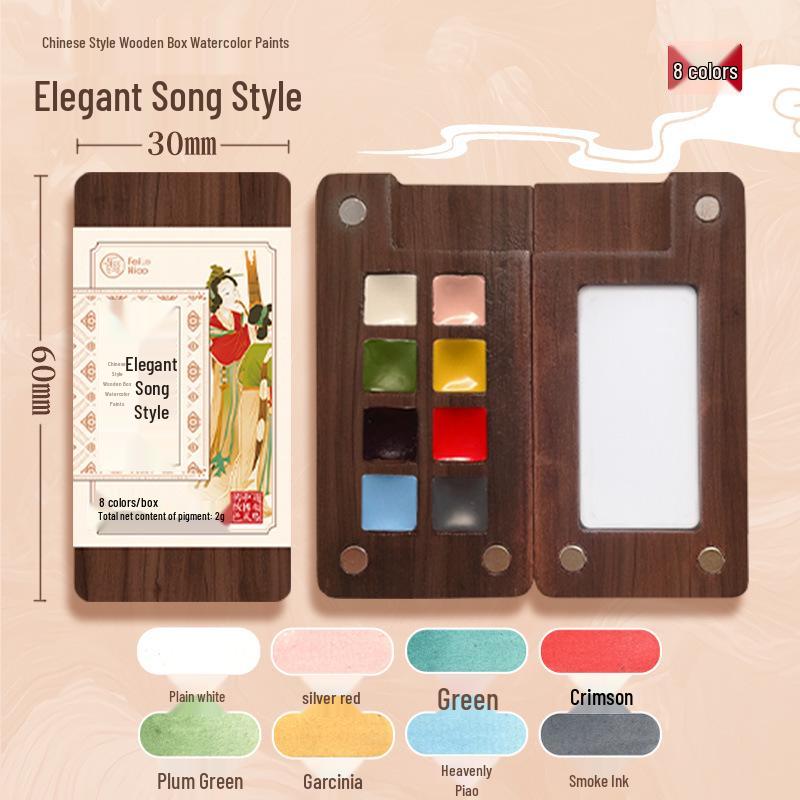 Thickened Student Watercolor Journal Set - 300g Blank Art Square