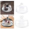Cake Stand Cake Serving Tray with Dustproof Dome Lid Tableware Pizza Snack Dessert Display for Wedding Birthday Festive Party