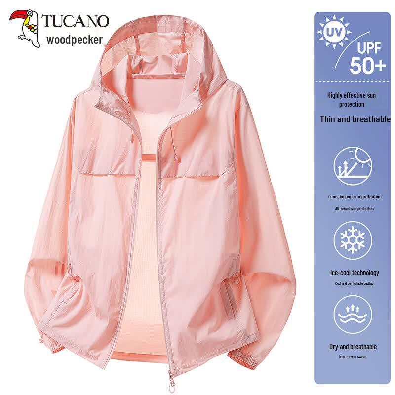 TUCANO Women s Ice Silk Hooded UV Protection Sun Jacket 3XL
