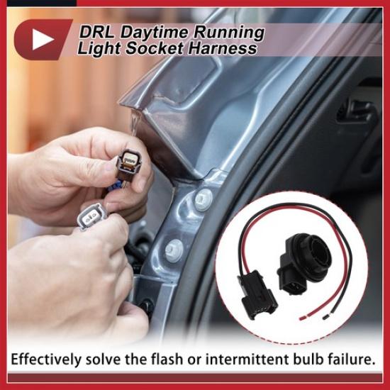 DRL Daytime Running Light Socket Wiring for Kia Forte -21 No.92164M7050