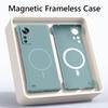 For Magsafe Frameless Magnetic Wireless Charging Phone Case For Xiaomi 12 Pro 12X Xiaomi12 Pro 5G Slim Hard Back Cover