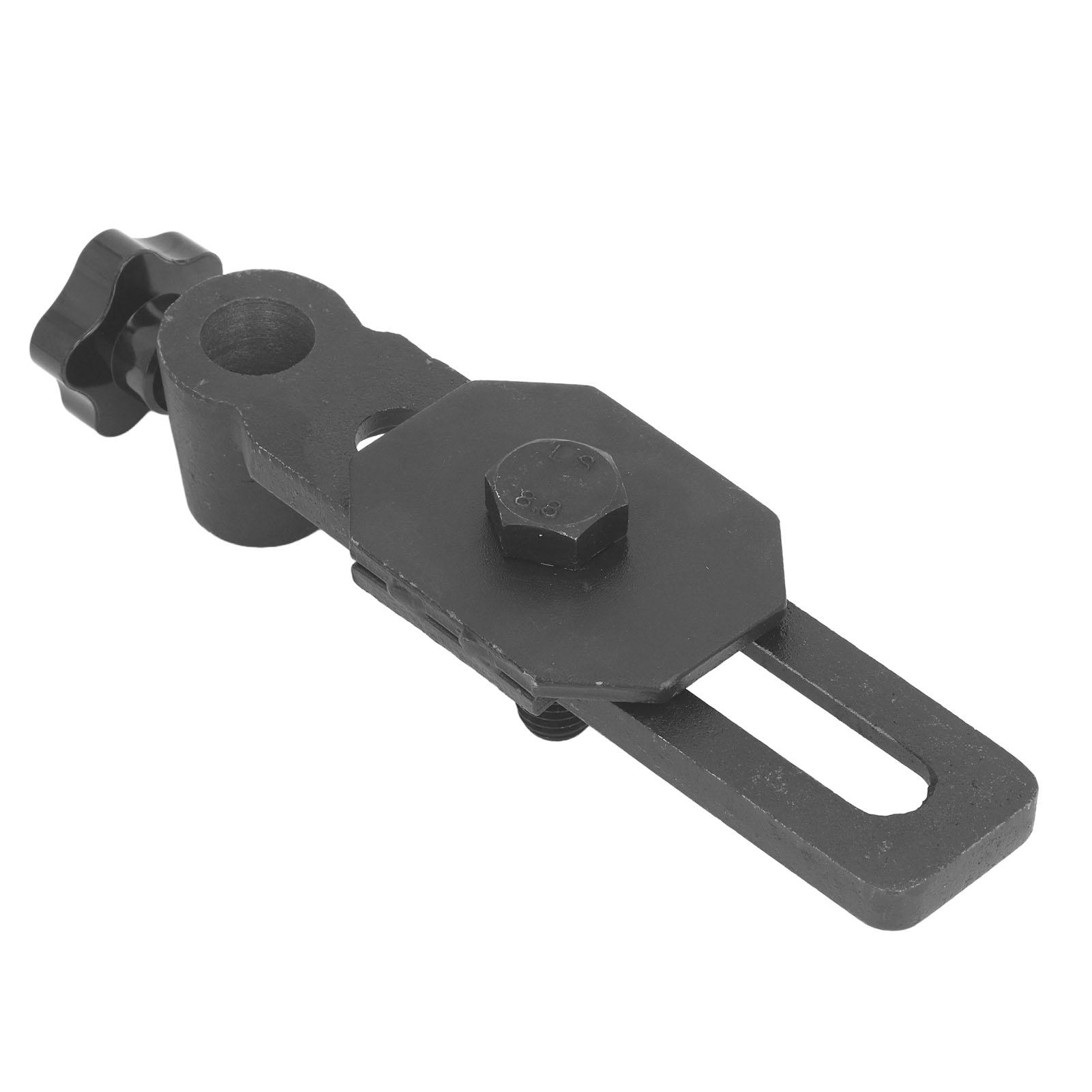 

Lathe Tool Holder Base Cast Steel 25mm Hole Woodworking Turning Lathe Base for 1 Inch Tool Post
