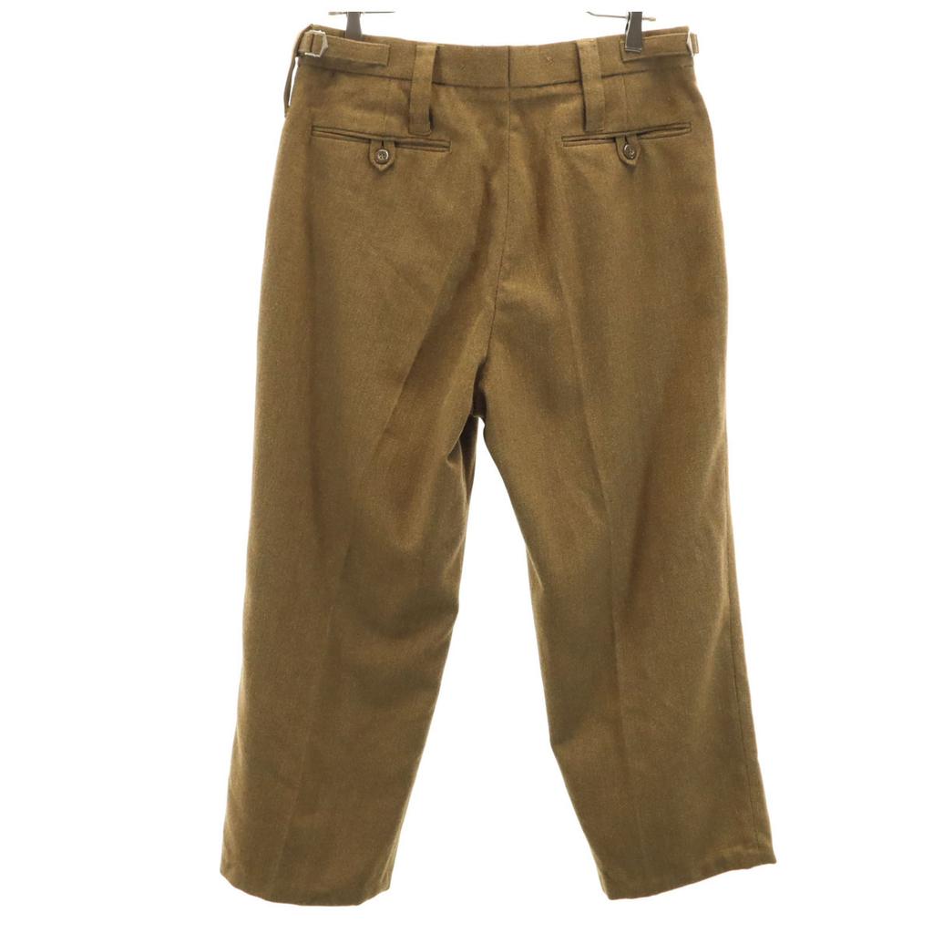 ALLE RÄNGE Nr. 2 Uniform Wollhose Offiziershose 72/88/104 Braun Herren Gebraucht