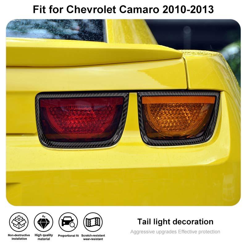Car  Taillight Decoration Lamp Decoration Stickers For Chevrolet Camaro 2010-2013 Car Exterior Accessories, ABS Plastic